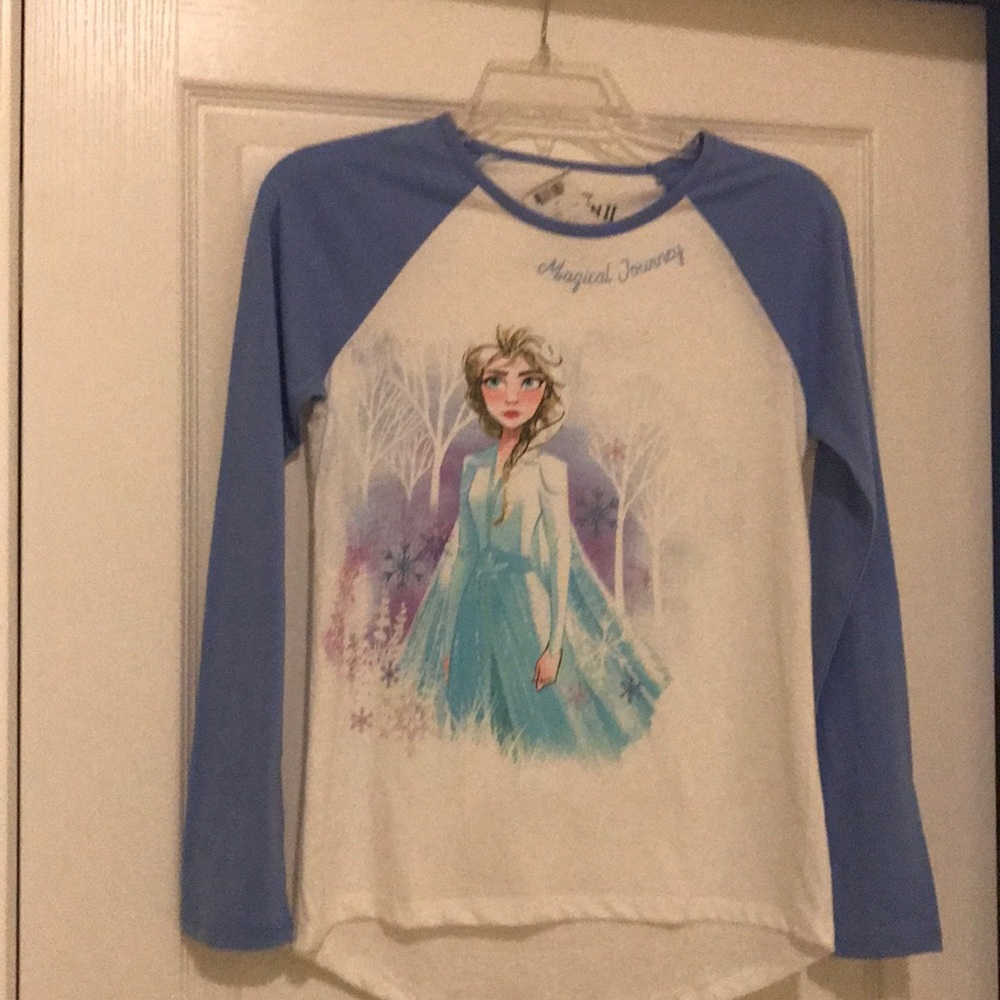 NWT Disney Frozen II Girl’s LS Top